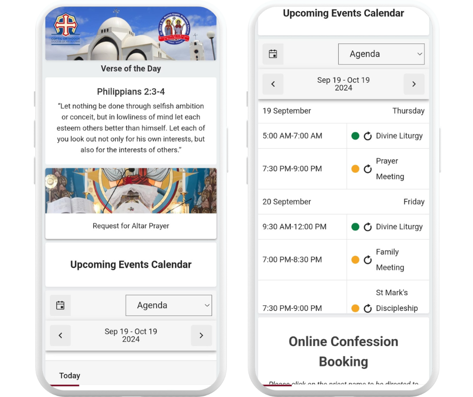 Church App Screenshot